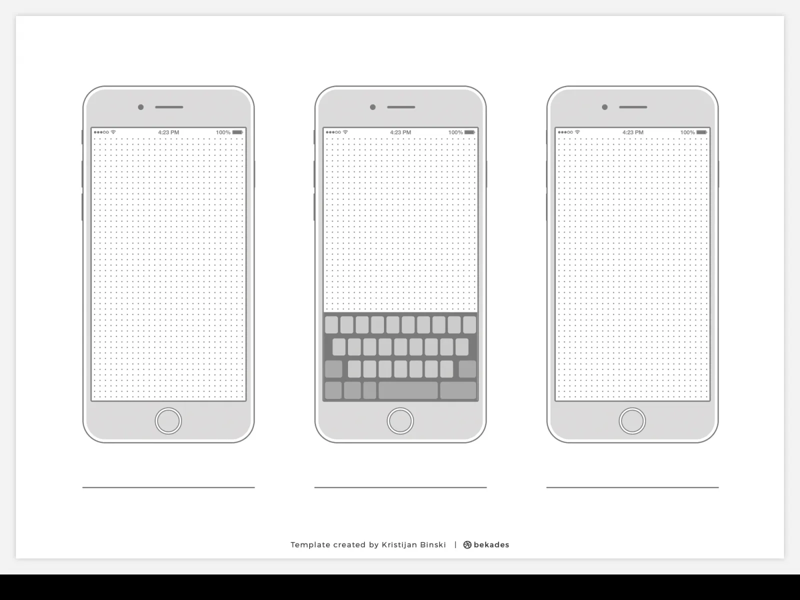 Wireframe Templates for Figma and Adobe XD