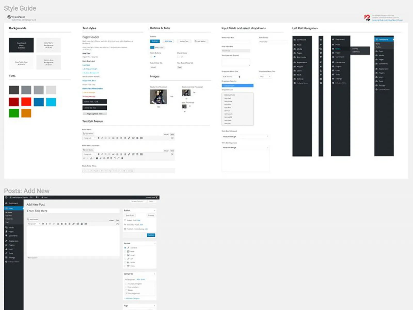 WordPress Admin UI Kit for Figma and Adobe XD